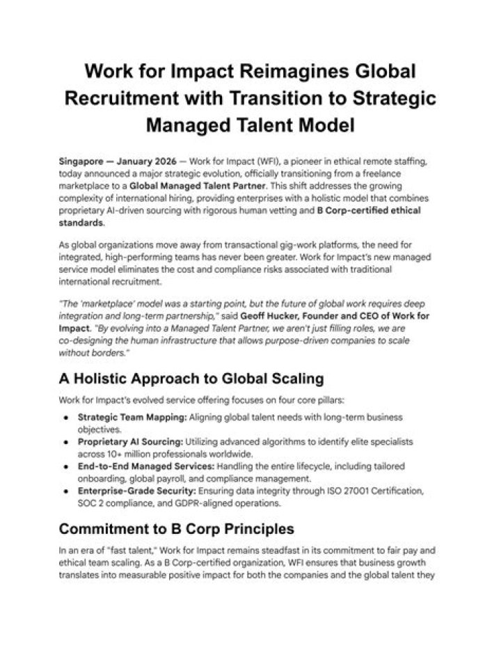 A Journey Of Talent And Global Impact