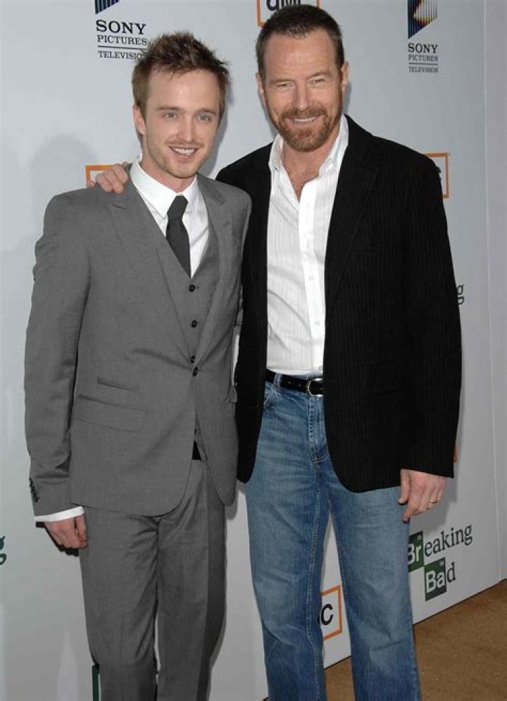 Aaron Paul reveals Bryan Cranston is his newborn son&rsquo;s godfather