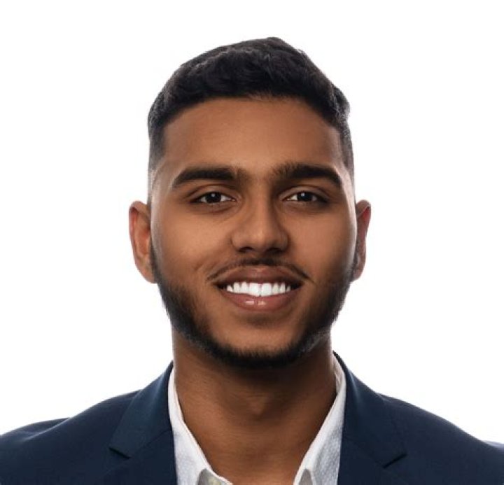 Barbadian cricket commentator Nikhil Uttamchandani makes his