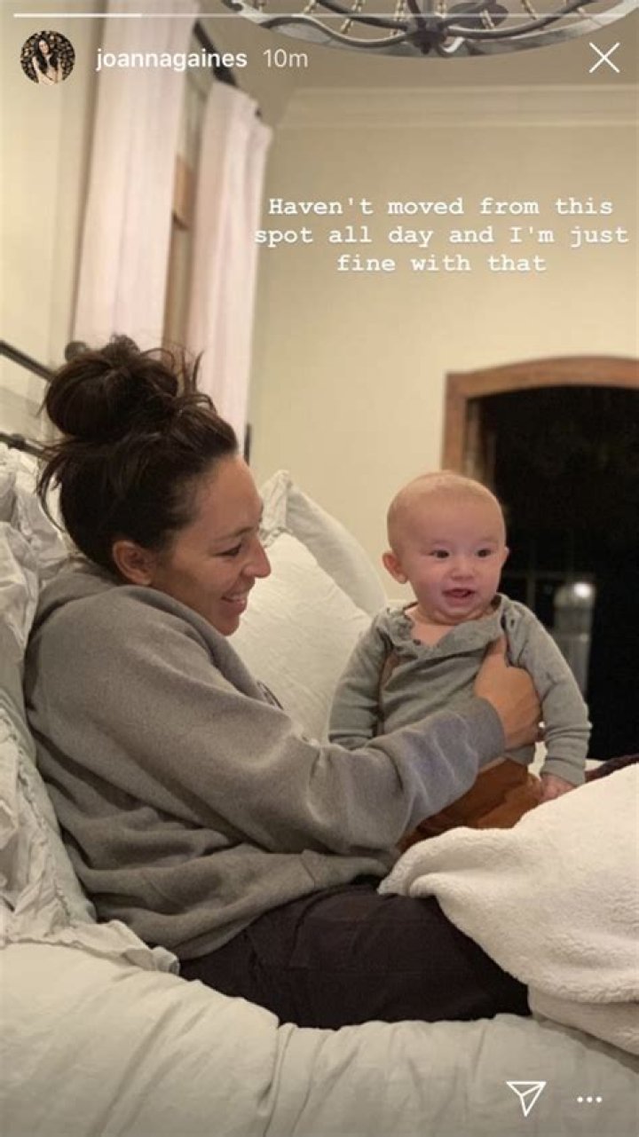 Joanna Gaines shares adorable photos of son Crew meeting Santa
