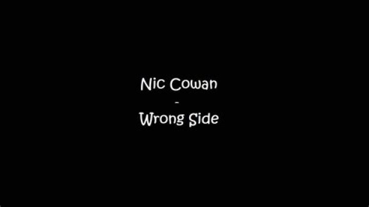 Nic Cowan Wrong Side Lyrics Genius Lyrics