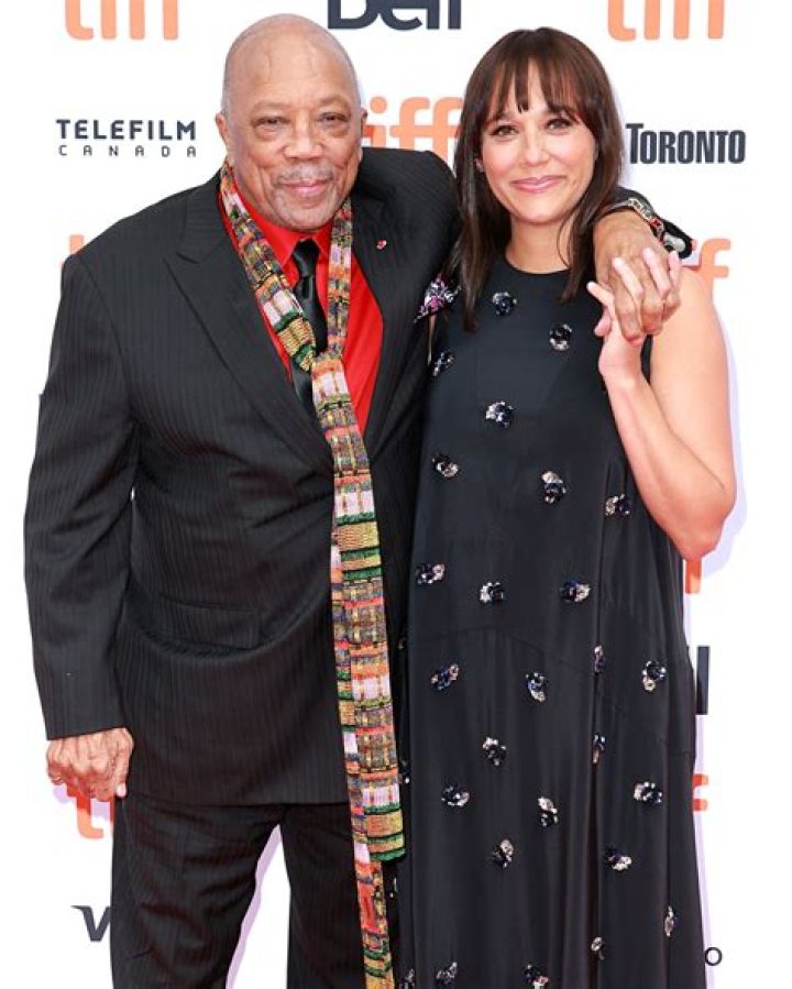 Rashida Jones And Quincy Jones