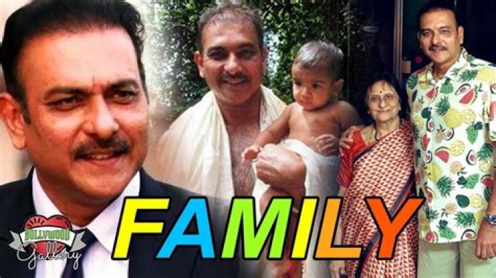 Ravi Shastri's Family Life Revealed
