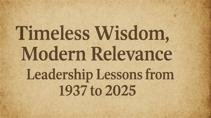 Rediscovering Timeless Values And Modern Relevance