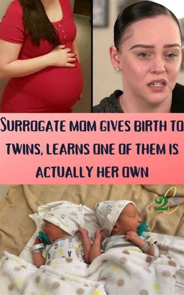 Surrogate Gives Birth To Twins, One Hers